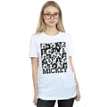 Miniatyrbilde 3 av 5: Disney Womens/Ladies Mickey Mouse Grid Cotton Boyfriend T-Shirt