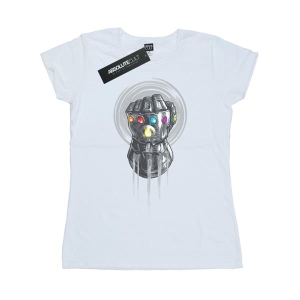 Marvel Womens/Ladies Avengers Infinity War Power Fist Cotton T-Shirt