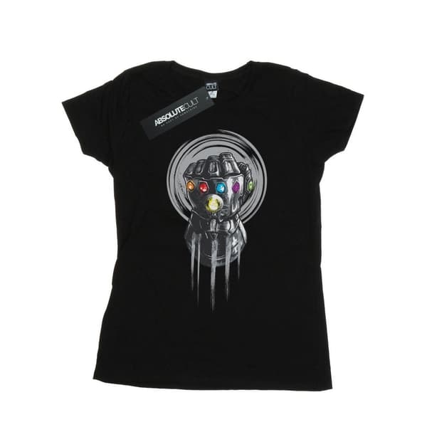 Marvel Dam/Tjej Avengers Infinity War Power Fist T-shirt i bomull