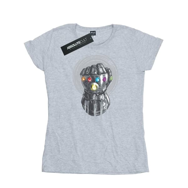 Marvel Womens/Ladies Avengers Infinity War Power Fist Cotton T-Shirt