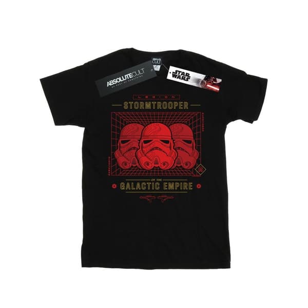 Star Wars Girls Stormtrooper Legion Grid Cotton T-Shirt