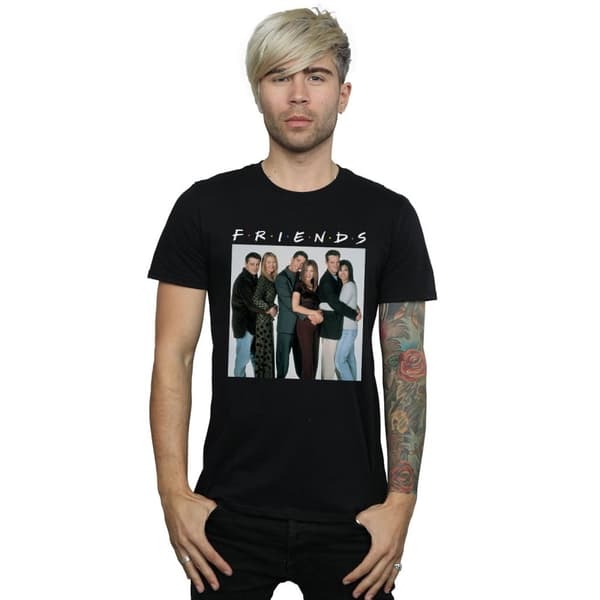 Friends Mens Group Photo Hugs T-Shirt
