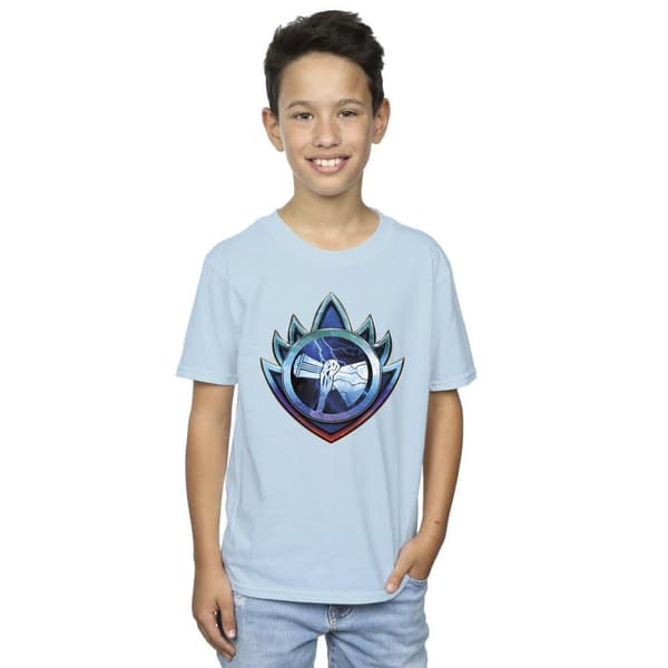 Marvel Pojkar - Thor Love And Thunder Stormbreaker Crest T-shirt