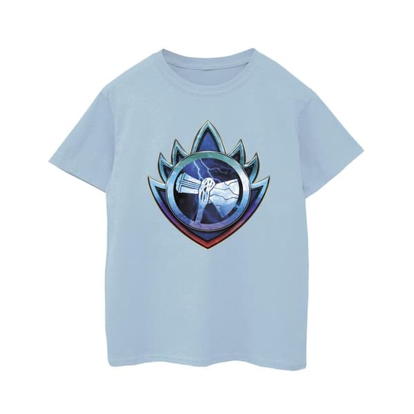 Marvel Pojkar - Thor Love And Thunder Stormbreaker Crest T-shirt