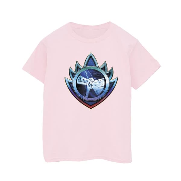 Marvel Pojkar - Thor Love And Thunder Stormbreaker Crest T-shirt Baby Pink 7-8 Years