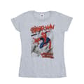 Pikkukuva 1 / 2: Marvel Womens/Ladies Spider-Man Sketch City Cotton T-Shirt