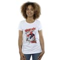 Pikkukuva 2 / 3: Marvel Womens/Ladies Spider-Man Sketch City Cotton T-Shirt
