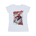 Miniatyrbilde 1 av 3: Marvel Womens/Ladies Spider-Man Sketch City Cotton T-Shirt
