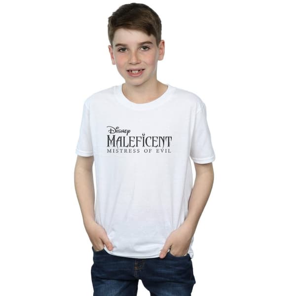 Disney Boys Maleficent Mistress Of Evil Logo T-Shirt