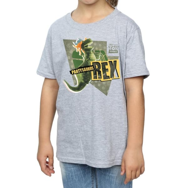 Disney Girls Toy Story Partysaurus Rex Cotton T-Shirt