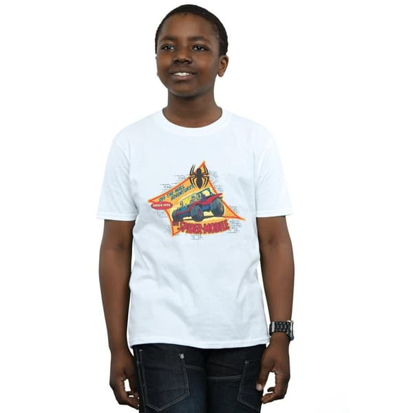 Marvel Pojkar Spider-Man The Spider Mobile T-shirt