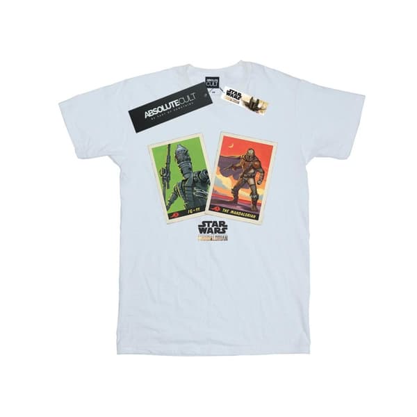 Star Wars Pojkar - The Mandalorian - T-shirt med samlarkort