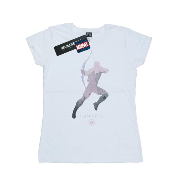 Marvel Dam/Tjej - Hawkeye Silhouette T-shirt i bomull