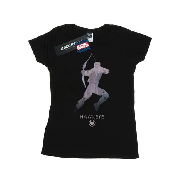 Marvel Dam/Tjej - Hawkeye Silhouette T-shirt i bomull