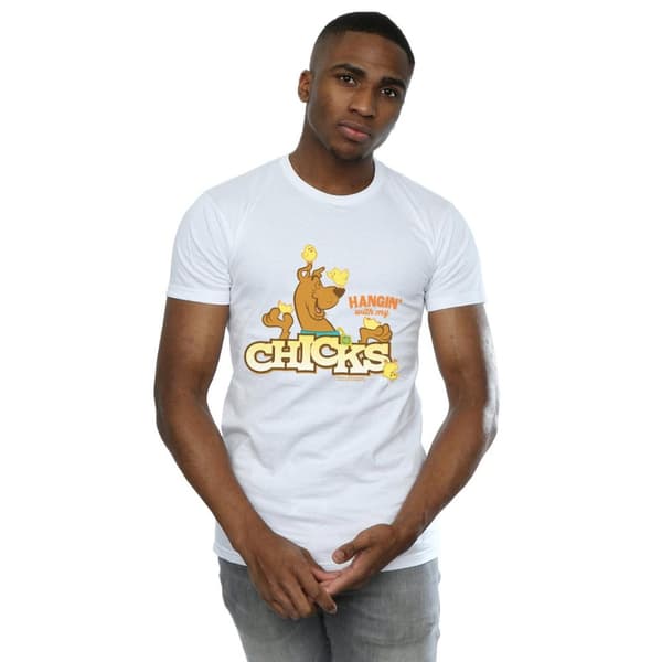 Scooby Doo Mens Hangin With My Chicks T-Shirt