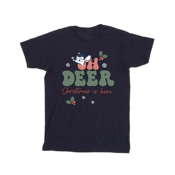 Disney Girls Bambi Oh Deer Cotton T-Shirt