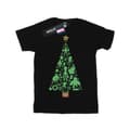 Miniatyrbilde 1 av 3: Marvel Girls Avengers Christmas Tree Cotton T-Shirt