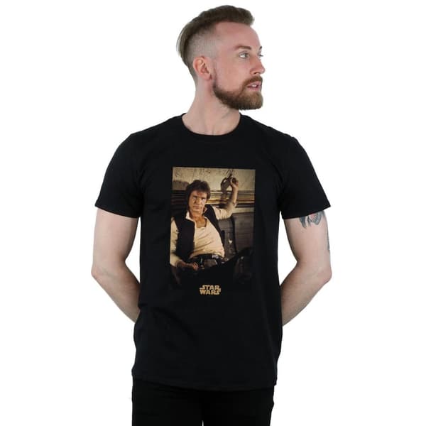 Star Wars Mens Han Solo Mos Eisley T-Shirt