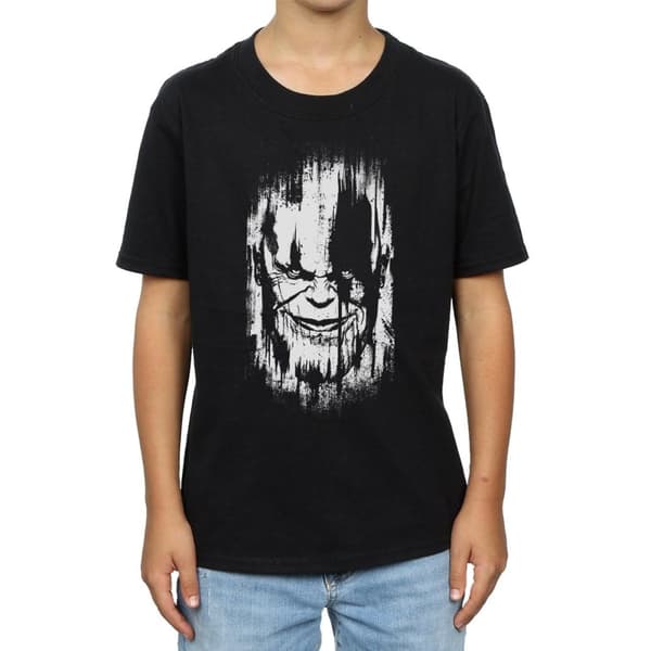 Marvel Boys Avengers Infinity War Thanos Face T-Shirt