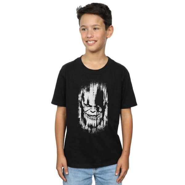 Marvel Boys Avengers Infinity War Thanos Face T-Shirt