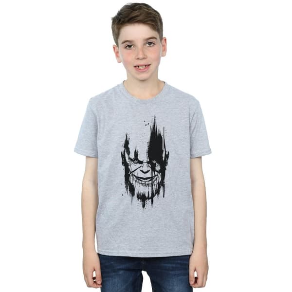 Marvel Boys Avengers Infinity War Thanos Face T-Shirt