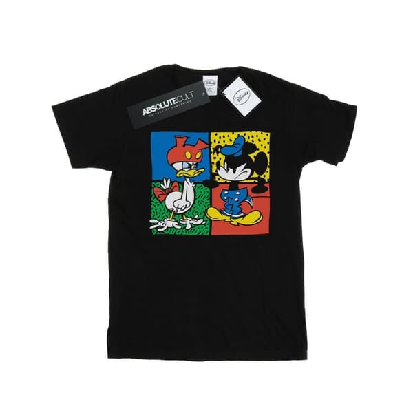Disney Dam/Tjej Musse Pigg Donald Clothes Swap Bomull Boyfriend T-shirt