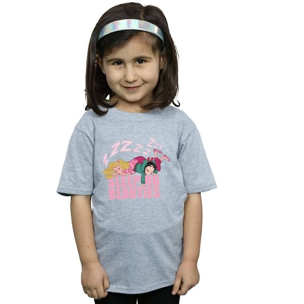 Disney Girls Wreck It Ralph Aurora And Vanellope Cotton T-Shirt