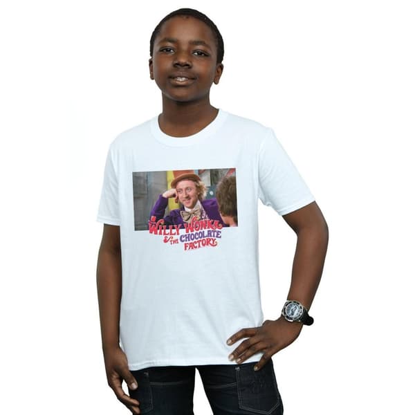 Willy Wonka And The Chocolate Factory T-shirt för pojkar - Condescending Wonka