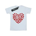 Miniatyrbild 1 av 3: Disney Dam/Tjej Musse Pigg Hjärta Silhuett Bomull Boyfriend T-shirt
