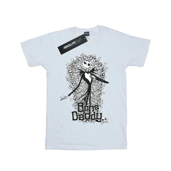 Disney Pojkar - Nightmare Before Christmas Bone Daddy T-shirt White 7-8 Years