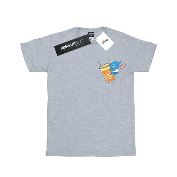 Disney Mens Lilo And Stitch Drink T-Shirt