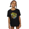 Miniatyrbild 2 av 3: DC Comics Teen Titans Go Waffle Mania T-shirt i bomull för flickor