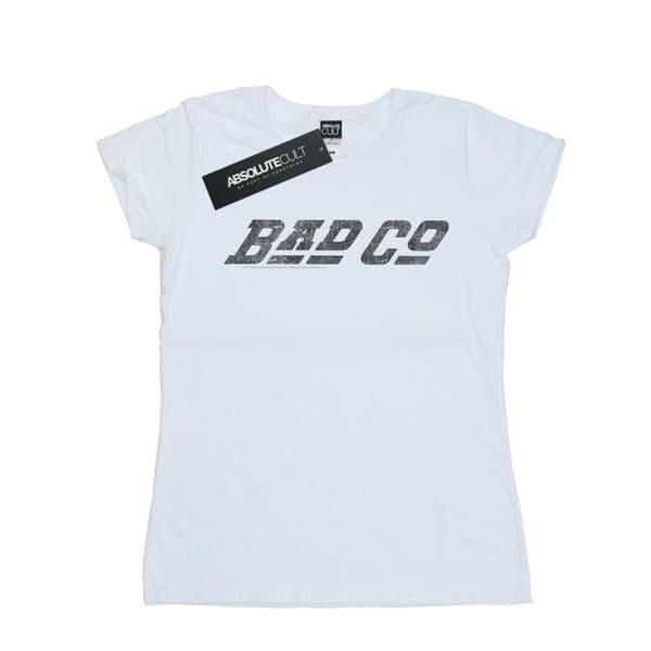 Bad Company T-shirt i bomull med rak logotyp för damer/damer