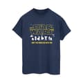 Pikkukuva 1 / 4: Star Wars Womens/Ladies Silhouettes Force Cotton Boyfriend T-Shirt