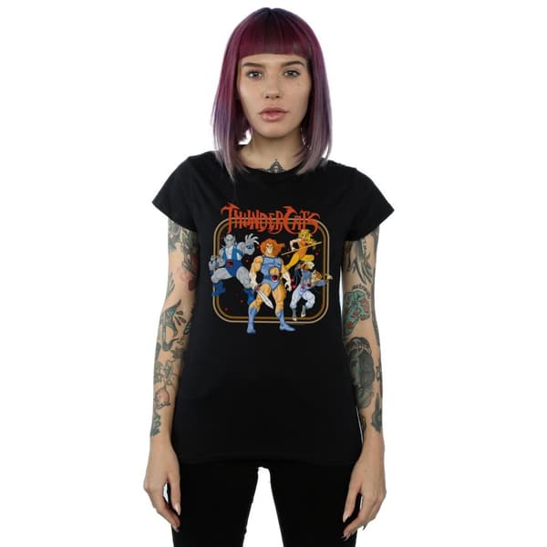 Thundercats Dam/Tjej - Group Frame T-shirt i bomull