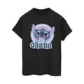 Miniatyrbild 1 av 3: Disney Dam/Lillo And Stitch Ohana Circle Boyfriend T-shirt i bomull