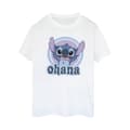 Miniatyrbild 1 av 3: Disney Dam/Lillo And Stitch Ohana Circle Boyfriend T-shirt i bomull