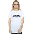 Miniatyrbild 2 av 3: Disney Dam / Dam Maleficent Mistress Of Evil Vingar Silhuett Bomull Boyfriend T-shirt