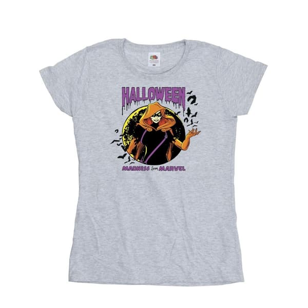 Marvel Womens/Ladies Black Widow Halloween Cotton T-Shirt