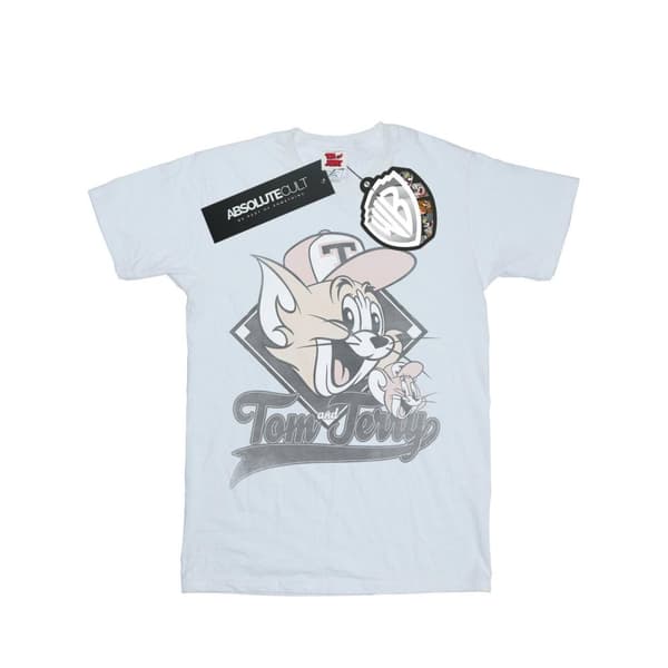 Tom And Jerry Girls Baseball Caps Cotton T-Shirt