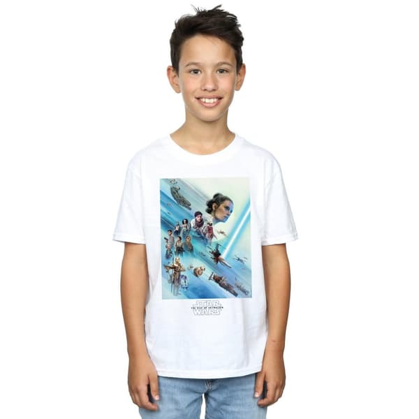 Star Wars: The Rise of Skywalker T-shirt med motståndsrörelsens affisch för pojkar