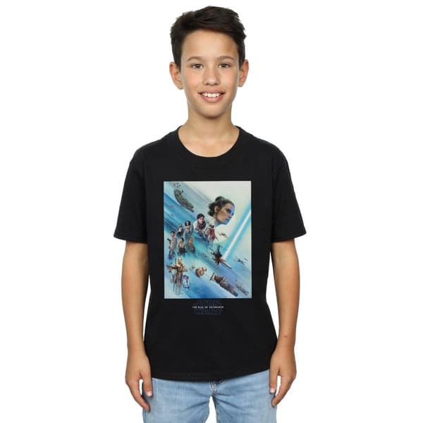 Star Wars: The Rise of Skywalker T-shirt med motståndsrörelsens affisch för pojkar