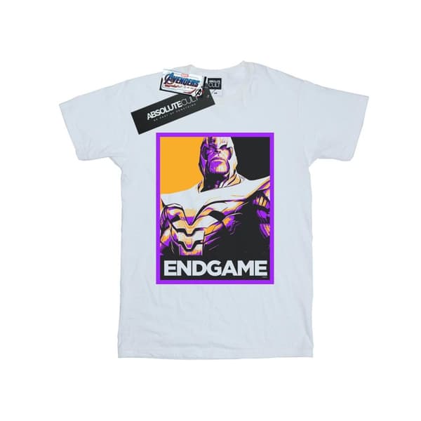 Marvel Mens Avengers Endgame Thanos Poster T-Shirt