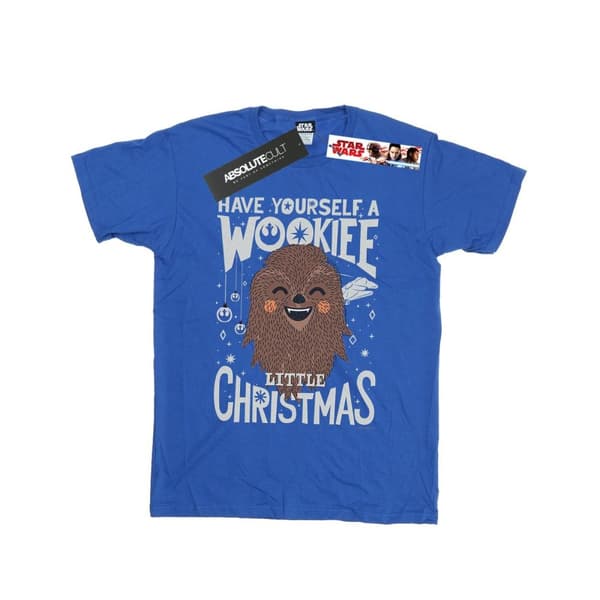 Star Wars Mens Wookiee Little Christmas T-Shirt