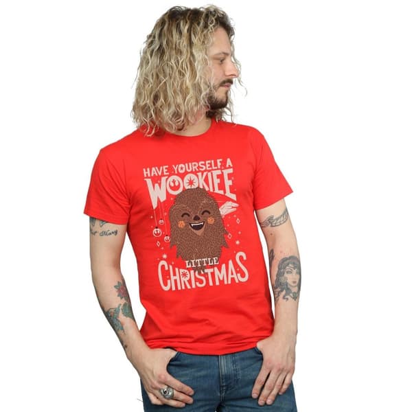 Star Wars T-shirt "Wookiee Little Christmas" för herrar