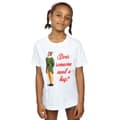 Miniatyrbild 3 av 4: Elf T-shirt i bomull med kramkompis för flickor
