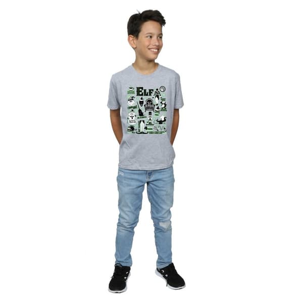 Elf Boys Infographic Poster T-Shirt