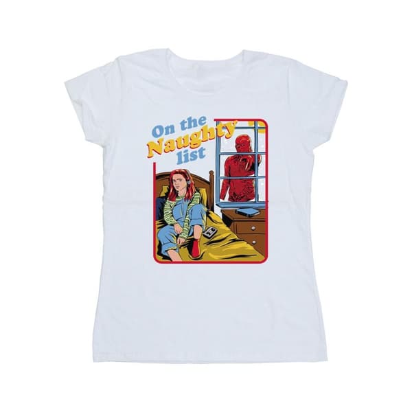 Netflix Womens/Ladies Stranger Things Naughty List Cotton T-Shirt