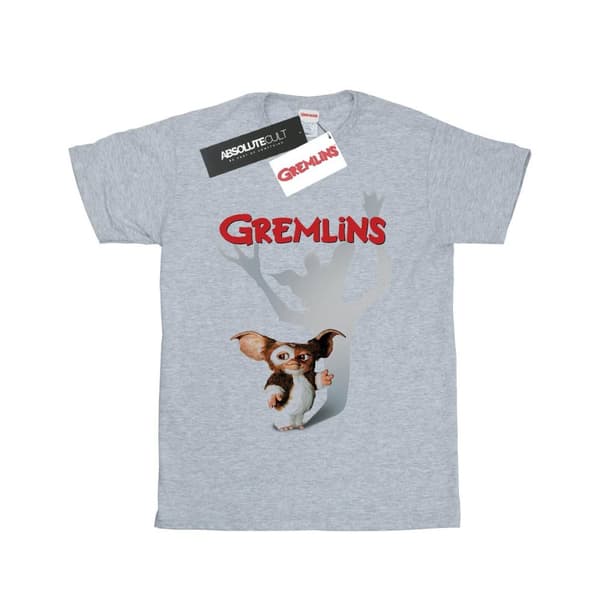 Gremlins Dam/Tjej Gizmo Shadow Boyfriend T-shirt i bomull