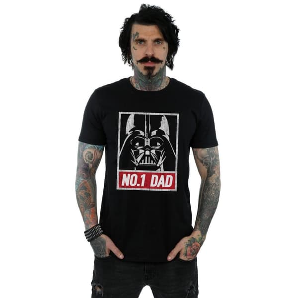 Star Wars T-shirt - pappa nummer ett för herrar